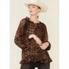 Best reviews of ⭐ Miss Me 👩 Women's Boho Paisley Peasant Top Black 😉 -Miss Me Shop unnamed file 1021