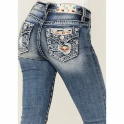 Brand new 𧨠Miss Me π© Women's Mid Rise Southwestern Embroidered Blow Out Pocket Bootcut π Jeans Blue β 9 Brand new 𧨠Miss Me π© Women's Mid Rise Southwestern Embroidered Blow Out Pocket Bootcut π Jeans Blue β -Miss Me Shop unnamed file 1048