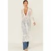Budget ✔️ Miss Me 👩 Women's Lace Bell Sleeve Duster Kimono White 👍 -Miss Me Shop unnamed file 1081