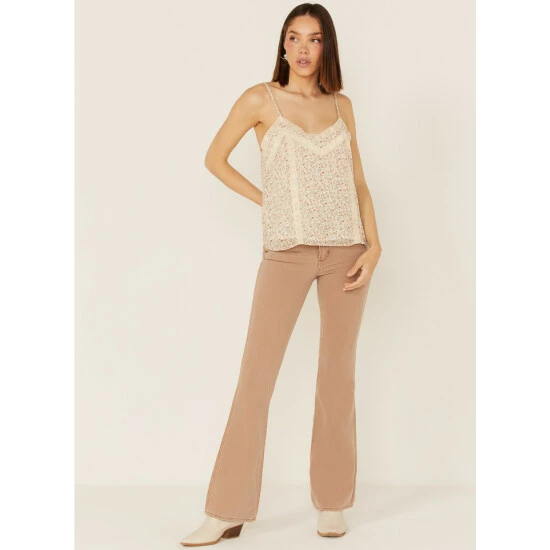 Hot Sale โญ Miss Me ๐ฉ Women's Ditsy Floral Lace Cami Top Cream ๐ฏ 4 Hot Sale โญ Miss Me ๐ฉ Women's Ditsy Floral Lace Cami Top Cream ๐ฏ - Image 2