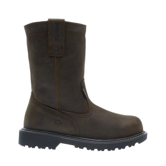 Best Pirce ❤️ Wolverine 👩 Women's Floorhand Waterproof Western Work 🥾 Boots - Steel Toe Brown ❤️ 4 Best Pirce ❤️ Wolverine 👩 Women's Floorhand Waterproof Western Work 🥾 Boots - Steel Toe Brown ❤️ - Image 2
