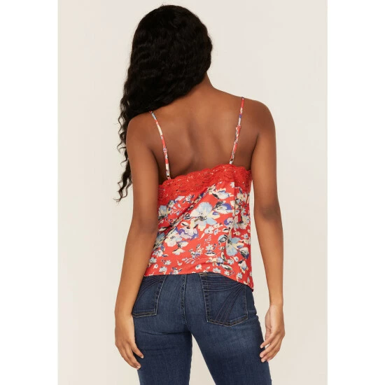 Best Sale π₯ Miss Me π© Women's Floral Lace Cami Red βοΈ 6 Best Sale π₯ Miss Me π© Women's Floral Lace Cami Red βοΈ - Image 4