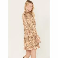Budget ๐คฉ Miss Me ๐ฉ Women's Print Ruffle ๐ Dress Gold ๐ 9 Budget ๐คฉ Miss Me ๐ฉ Women's Print Ruffle ๐ Dress Gold ๐ -Miss Me Shop unnamed file 1185