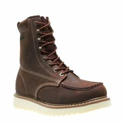 Best Pirce 🎉 Wolverine Men's Loader Work 🥾 Boots - Steel Toe Brown 🛒