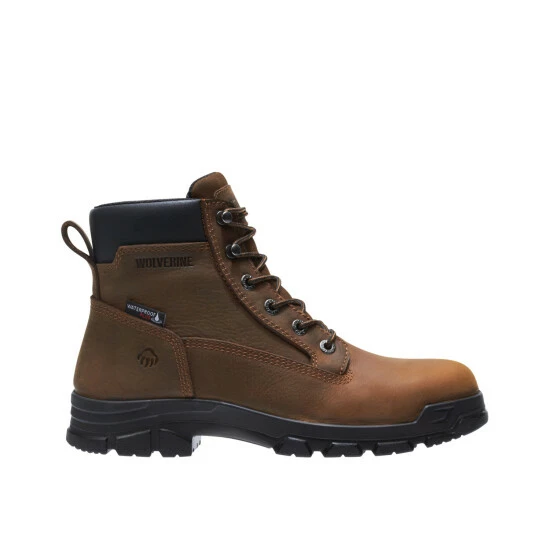 Best Pirce 🎁 Wolverine Men's Chainhand Waterproof Work 🥾 Boots - Steel Toe Brown ✨ 4 Best Pirce 🎁 Wolverine Men's Chainhand Waterproof Work 🥾 Boots - Steel Toe Brown ✨ - Image 2