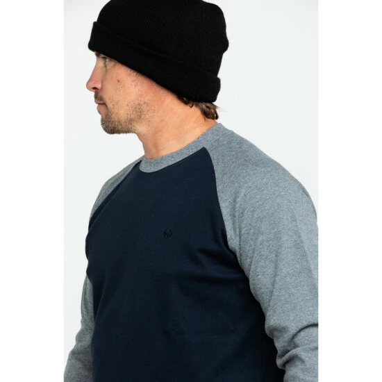 Brand new โจ Wolverine Men's Brower โพ Baseball Long Sleeve Work ๐ Shirt Navy ๐งจ 6 Brand new โจ Wolverine Men's Brower โพ Baseball Long Sleeve Work ๐ Shirt Navy ๐งจ - Image 4