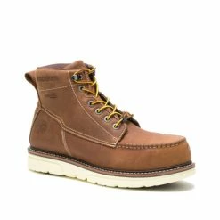 Deals ๐ Wolverine Men's Tan I-90 Durashocks Work ๐ฅพ Boots - Soft Toe ๐