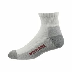 Top 10 🤩 Wolverine Men's 100 Quarter Fit Work 🧦 Socks - 2 Pack White 🛒