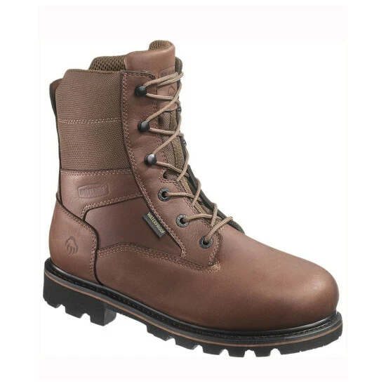 Buy 🌟 Wolverine Men's Waterproof 8" Lace Up 🥾 Boots Brown 🎁 3 Buy 🌟 Wolverine Men's Waterproof 8" Lace Up 🥾 Boots Brown 🎁