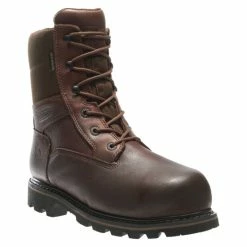 Top 10 👍 Wolverine Men's Novack Waterproof Work 🥾 Boots - Composite Toe Brown ❤️