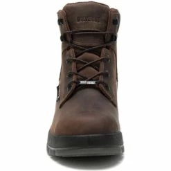 Promo ✔️ Wolverine Men's Dark Brown Ramparts Work 🥾 Boots - Soft Toe 🎁 -Miss Me Shop unnamed file 272
