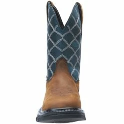 Buy ✨ Wolverine Men's Ranch King Western Work 🥾 Boots - Composite Toe Blue 🌟 -Miss Me Shop unnamed file 299