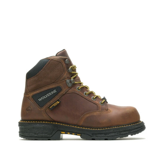 Discount ⌛ Wolverine Men's Hellcat Lace-Up Work 🥾 Boots - Composite Toe Brown 🤩 4 Discount ⌛ Wolverine Men's Hellcat Lace-Up Work 🥾 Boots - Composite Toe Brown 🤩 - Image 2