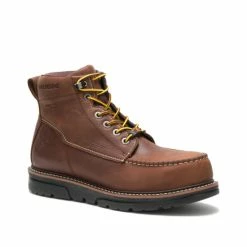 Budget ๐ฅ Wolverine Men's I-90 Durashocks Waterproof Work ๐ฅพ Boots - Soft Toe Brown ๐ฅฐ