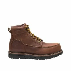 Alternative view of Budget 🔥 Wolverine Men's I-90 Durashocks Waterproof Work 🥾 Boots - Soft Toe Brown 🥰