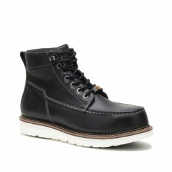 Discount ๐ Wolverine Men's I-90 Durashocks Work ๐ฅพ Boots - Soft Toe Black โญ