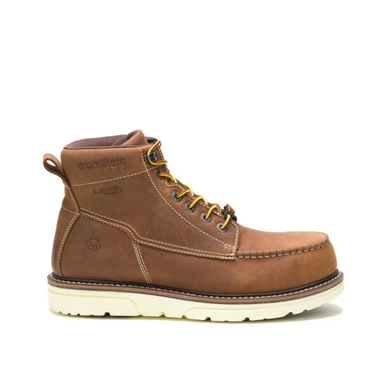 Discount ✨ Wolverine Men's I-90 Durashocks Work 🥾 Boots - Composite Toe Tan 👏 4 Discount ✨ Wolverine Men's I-90 Durashocks Work 🥾 Boots - Composite Toe Tan 👏 - Image 2