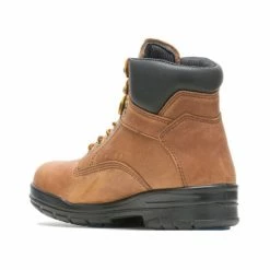 Promo 😉 Wolverine Men's Copper Durashocks Waterproof Work 🥾 Boots - Steel Toe Distressed Brown ⭐ -Miss Me Shop unnamed file 371