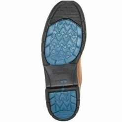 Promo 😉 Wolverine Men's Copper Durashocks Waterproof Work 🥾 Boots - Steel Toe Distressed Brown ⭐ -Miss Me Shop unnamed file 373