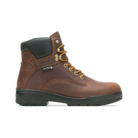 Budget ๐ Wolverine Men's Durashocks Waterproof Work ๐ฅพ Boots - Soft Toe Dark Brown ๐ 4 Budget ๐ Wolverine Men's Durashocks Waterproof Work ๐ฅพ Boots - Soft Toe Dark Brown ๐ - Image 2