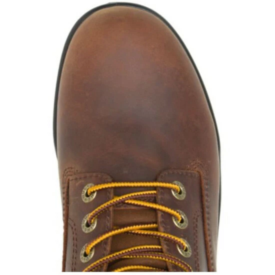 Budget ๐ Wolverine Men's Durashocks Waterproof Work ๐ฅพ Boots - Soft Toe Dark Brown ๐ 6 Budget ๐ Wolverine Men's Durashocks Waterproof Work ๐ฅพ Boots - Soft Toe Dark Brown ๐ - Image 4