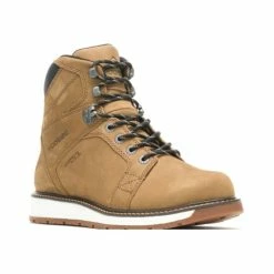 Hot Sale ๐ Wolverine Men's Hellcat Coyote Waterproof Work ๐ฅพ Boots - Soft Toe Tan โค๏ธ