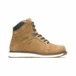 Alternative view of Hot Sale 😀 Wolverine Men's Hellcat Coyote Waterproof Work 🥾 Boots - Soft Toe Tan ❤️