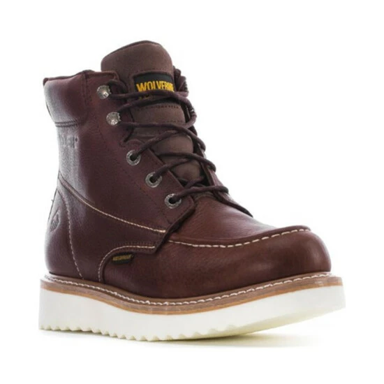 Coupon 🔥 Wolverine Men's Black Loader Waterproof Work 🥾 Boots - Soft Toe Brown 😉 3 Coupon 🔥 Wolverine Men's Black Loader Waterproof Work 🥾 Boots - Soft Toe Brown 😉
