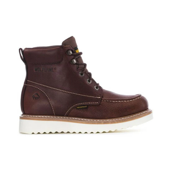 Coupon 🔥 Wolverine Men's Black Loader Waterproof Work 🥾 Boots - Soft Toe Brown 😉 4 Coupon 🔥 Wolverine Men's Black Loader Waterproof Work 🥾 Boots - Soft Toe Brown 😉 - Image 2