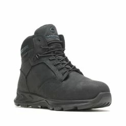Outlet 🔔 Wolverine Men's Shiftplus LX Work 🥾 Boots - Alloy Toe Black 😍