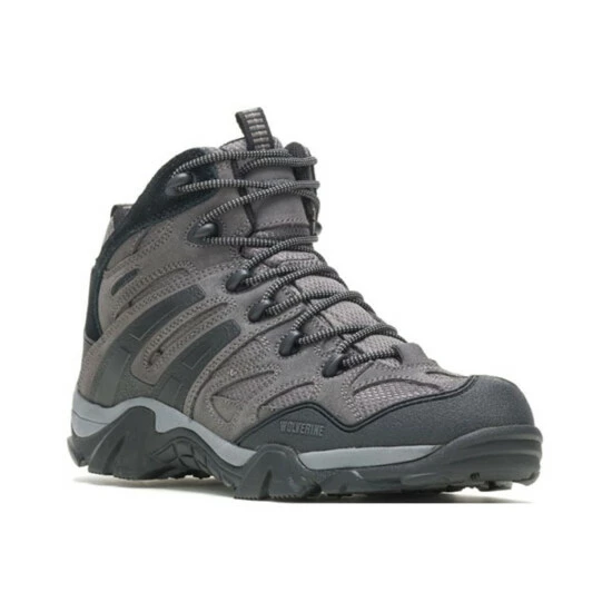 Promo 🔥 Wolverine Men's Wilderness Hiking 🥾 Boots - Soft Toe Charcoal 🧨 3 Promo 🔥 Wolverine Men's Wilderness Hiking 🥾 Boots - Soft Toe Charcoal 🧨