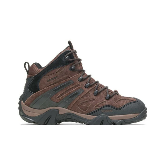 Buy ✨ Wolverine Men's Brown Wilderness Hiking 🥾 Boots - Soft Toe ✨ 4 Buy ✨ Wolverine Men's Brown Wilderness Hiking 🥾 Boots - Soft Toe ✨ - Image 2