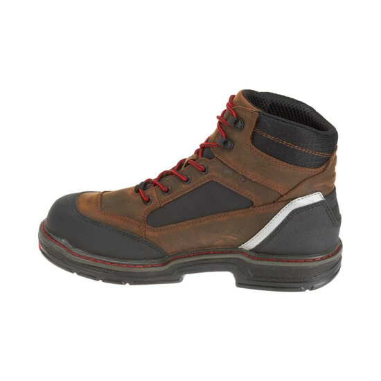 Budget ๐ฅฐ Wolverine Men's Brown Overman Waterproof Carbonmax 6" Work ๐ฅพ Boots - Round Toe Black/brown ๐ 5 Budget ๐ฅฐ Wolverine Men's Brown Overman Waterproof Carbonmax 6" Work ๐ฅพ Boots - Round Toe Black/brown ๐ - Image 3