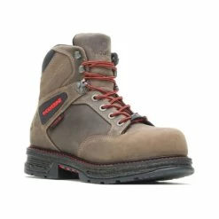 Buy 👏 Wolverine Men's Charcoal Hellcat Work 🥾 Boots - Composite Toe ⌛