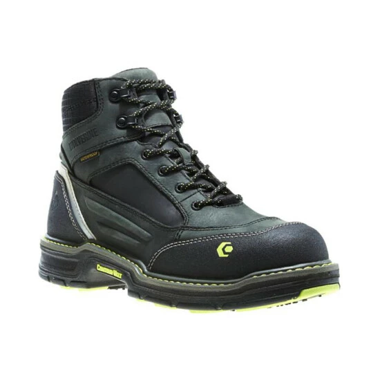 Best Pirce 🥰 Wolverine Men's Overman 6" Lace-Up WP Work 🥾 Boots - Composite Toe Grey 😉 3 Best Pirce 🥰 Wolverine Men's Overman 6" Lace-Up WP Work 🥾 Boots - Composite Toe Grey 😉