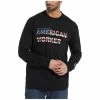Top 10 🌟 Wolverine Men's Americana Worker Logo Long Sleeve Work T-Shirt Black ✨