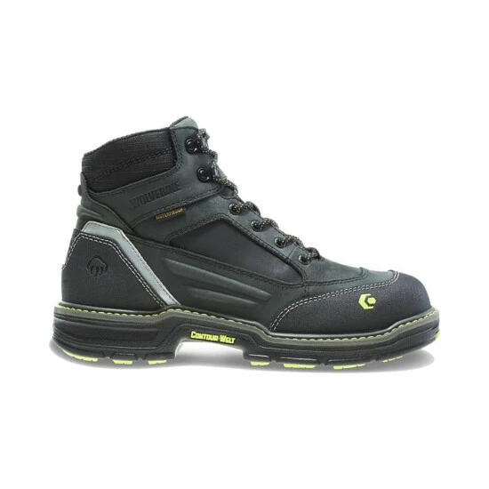 Best Pirce 🥰 Wolverine Men's Overman 6" Lace-Up WP Work 🥾 Boots - Composite Toe Grey 😉 4 Best Pirce 🥰 Wolverine Men's Overman 6" Lace-Up WP Work 🥾 Boots - Composite Toe Grey 😉 - Image 2