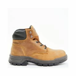 Alternative view of Hot Sale ⭐ Wolverine X Ram Collection Men's Tradesman Work 🥾 Boots - Composite Toe Brown ❤️