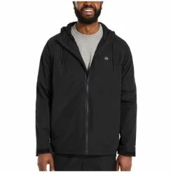 Buy 😀 Wolverine Men's 1-90 Hooded Rain Work Jacket Black 💯