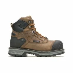 Top 10 ⌛ Wolverine Men's Hellcat UltraSpring Heavy Duty 6" Lace Up Work 🥾 Boots - Comp Toe Brown 🎉