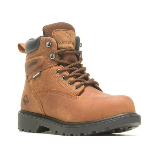 Hot Sale ❤️ Wolverine 👩 Women's Floorhand Insulated 6" Work 🥾 Boots - Steel Toe Dark Brown ⭐ 3 Hot Sale ❤️ Wolverine 👩 Women's Floorhand Insulated 6" Work 🥾 Boots - Steel Toe Dark Brown ⭐