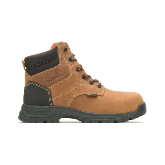 Cheap ๐ Wolverine ๐ฉ Women's Piper Waterproof Electrical Hazard Lace-Up Work ๐ฅพ Boots - Composite Toe Brown โ๏ธ 4 Cheap ๐ Wolverine ๐ฉ Women's Piper Waterproof Electrical Hazard Lace-Up Work ๐ฅพ Boots - Composite Toe Brown โ๏ธ - Image 2