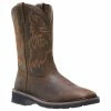 Coupon 👏 Wolverine Men's Rancher Wellington Work 🥾 Boots Dark Brown 😉 -Miss Me Shop unnamed file 609