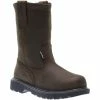Hot Sale 🌟 Wolverine Men's Floorhand Waterproof Wellington Work 🥾 Boots - Steel Toe Dark Brown ✔️ -Miss Me Shop unnamed file 620