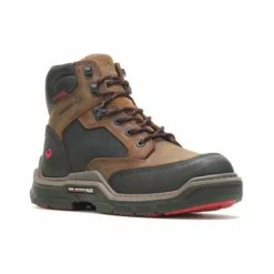 Flash Sale ๐ Wolverine Men's Raider DuraShocksยฎ 6" Waterproof Work ๐ฅพ Boots - Composite Toe Brown ๐
