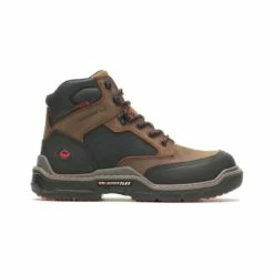 Alternative view of Flash Sale 😀 Wolverine Men's Raider DuraShocks® 6" Waterproof Work 🥾 Boots - Composite Toe Brown 🛒
