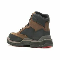 Flash Sale 😀 Wolverine Men's Raider DuraShocks® 6" Waterproof Work 🥾 Boots - Composite Toe Brown 🛒 -Miss Me Shop unnamed file 642