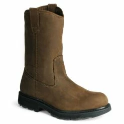 Top 10 🔥 Wolverine Men's Nubuck Wellington Pull-On Work 🥾 Boots - Round Toe Brown ✨