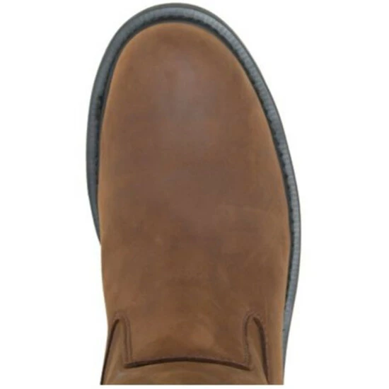 Top 10 ๐ฅ Wolverine Men's Nubuck Wellington Pull-On Work ๐ฅพ Boots - Round Toe Brown โจ 7 Top 10 ๐ฅ Wolverine Men's Nubuck Wellington Pull-On Work ๐ฅพ Boots - Round Toe Brown โจ - Image 5