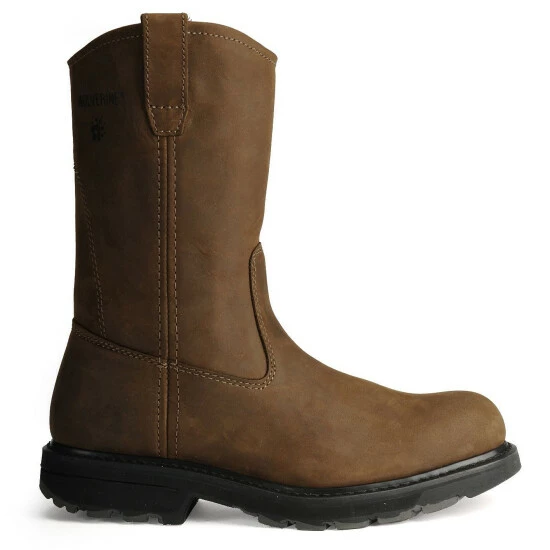 Top 10 ๐ฅ Wolverine Men's Nubuck Wellington Pull-On Work ๐ฅพ Boots - Round Toe Brown โจ 9 Top 10 ๐ฅ Wolverine Men's Nubuck Wellington Pull-On Work ๐ฅพ Boots - Round Toe Brown โจ - Image 7